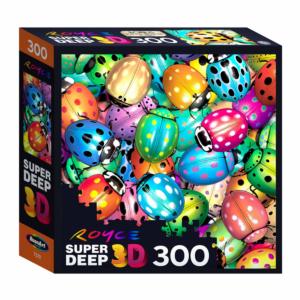 Super Deep 3D - Beetle Magic Collage 3D Puzzle By RoseArt