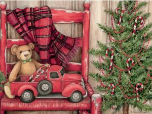 Bear In Chair Game & Toy Jigsaw Puzzle By Lang
