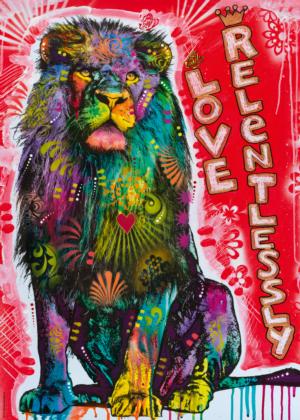 Love Relentlessly Big Cats Jigsaw Puzzle By Heye