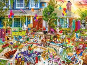 Yard Sale Around the House Jigsaw Puzzle By Buffalo Games