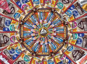 Radial Collage Dessert & Sweets Jigsaw Puzzle By Buffalo Games