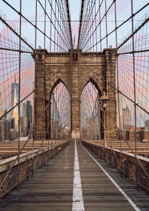 BLANC Series: Brooklyn Bridge NY New York Jigsaw Puzzle By Buffalo Games