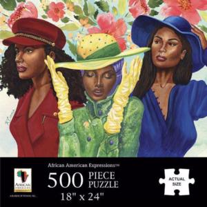 Sunday Morning People Of Color Jigsaw Puzzle By African American Expressions