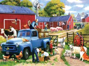 Spring Farm Days Spring Jigsaw Puzzle By SunsOut