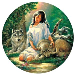 Trusted Friends Native American Jigsaw Puzzle By SunsOut