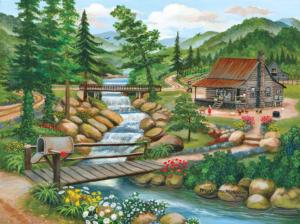 Summer Season Cabin & Cottage Jigsaw Puzzle By SunsOut