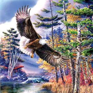 Boundary Water Eagle Jigsaw Puzzle By SunsOut