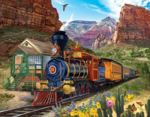 Dry Gulch Train Jigsaw Puzzle By SunsOut