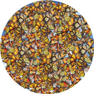 Monarch Frenzy Butterflies and Insects Jigsaw Puzzle By SunsOut