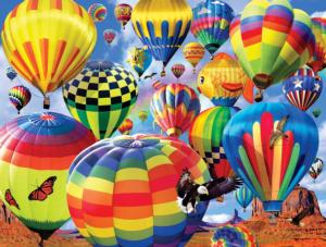 Taking Flight Hot Air Balloon Jigsaw Puzzle By SunsOut