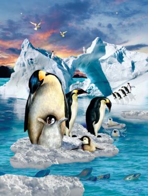 Penguin Colony Birds Jigsaw Puzzle By SunsOut