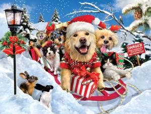Here We Come Christmas Jigsaw Puzzle By SunsOut