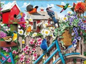 Gathering for Spring Bicycle Jigsaw Puzzle By SunsOut