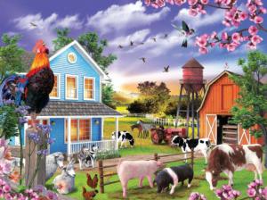 Morning Greeting Farm Animal Jigsaw Puzzle By SunsOut