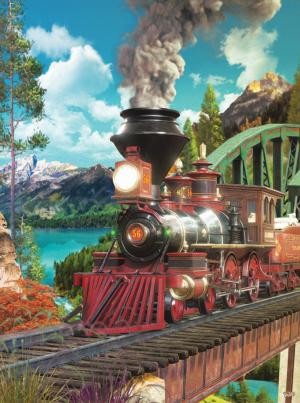 Number 56 Train Jigsaw Puzzle By SunsOut