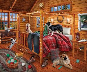 Cabin Mischief Cabin & Cottage Jigsaw Puzzle By SunsOut