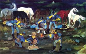At Ease (Buffalo Soldiers) Military Jigsaw Puzzle By SunsOut