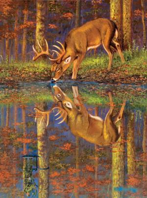 What Lies Below? Forest Animal Jigsaw Puzzle By SunsOut