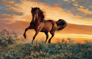 Mustang Sky Horse Jigsaw Puzzle By SunsOut