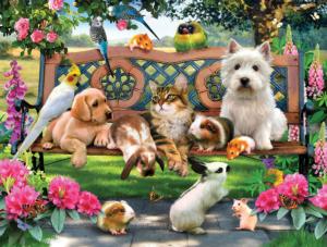 Pets in the Park Dogs Jigsaw Puzzle By SunsOut