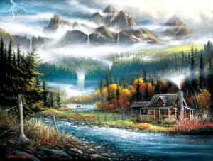 Valley Paradise Cabin & Cottage Jigsaw Puzzle By SunsOut