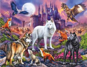Wolf Castle Wolf Jigsaw Puzzle By SunsOut