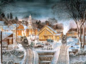 Winter Homecoming Nostalgic & Retro Jigsaw Puzzle By SunsOut