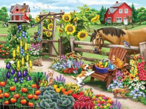 Sharing a Snack Flower & Garden Jigsaw Puzzle By SunsOut