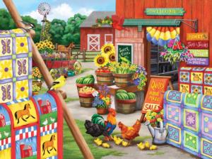 Quilts Flower & Garden Jigsaw Puzzle By SunsOut