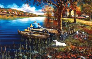 Treasured Memories Cabin & Cottage Jigsaw Puzzle By SunsOut