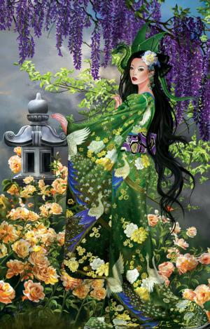 Queen of Jade Flower & Garden Jigsaw Puzzle By SunsOut