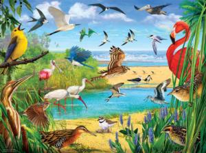 Florida Birds Beach & Ocean Jigsaw Puzzle By SunsOut