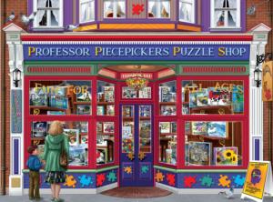 Professor Puzzle Shop Shopping Jigsaw Puzzle By SunsOut