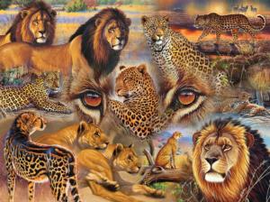 Big Cats of the Plains Big Cats Jigsaw Puzzle By SunsOut