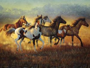 Running with the Wind Horse Jigsaw Puzzle By SunsOut