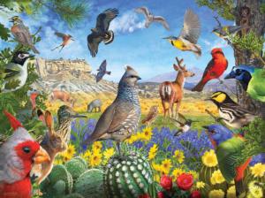 Texas Birds Landscape Jigsaw Puzzle By SunsOut