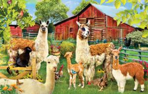 Llamas Farm Animal Jigsaw Puzzle By SunsOut