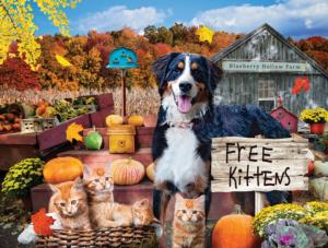 Blueberry Hollow Farm Dogs Jigsaw Puzzle By SunsOut