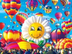 Blooming Hot Air Balloons Photography Jigsaw Puzzle By Kodak