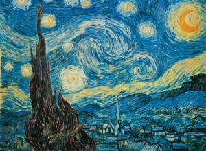 Starry Night Fine Art Jigsaw Puzzle By Clementoni