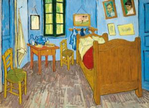 Bedroom in Arles Fine Art Jigsaw Puzzle By Clementoni