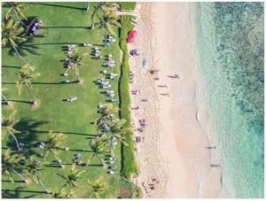 The Hawaii Beach Beach & Ocean Double Sided Puzzle By Galison