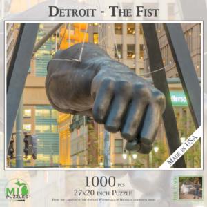 Detroit - The Fist Photography Jigsaw Puzzle By MI Puzzles