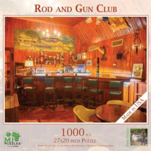 Rod and Gun Club Cabin & Cottage Jigsaw Puzzle By MI Puzzles
