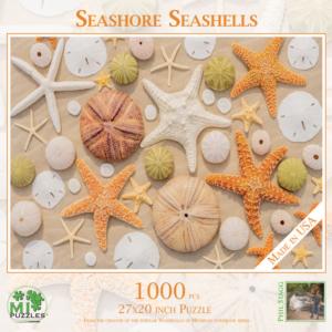 Seashore Seashells Beach & Ocean Impossible Puzzle By MI Puzzles