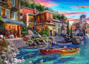 Lake Como Lakes & Rivers Jigsaw Puzzle By Vermont Christmas Company