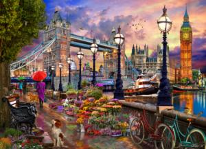 London Promenade     London & United Kingdom Jigsaw Puzzle By Vermont Christmas Company