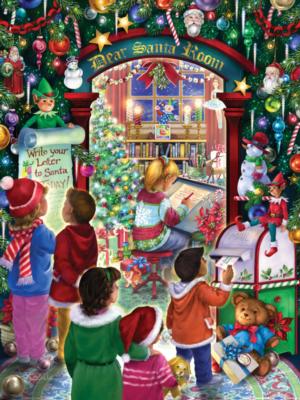 Letter To Santa Christmas Jigsaw Puzzle By Vermont Christmas Company
