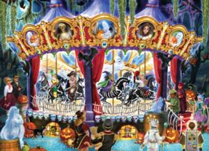 Halloween Carousel Halloween Jigsaw Puzzle By Vermont Christmas Company