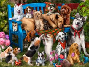 Dogs Galore Dogs Jigsaw Puzzle By Vermont Christmas Company